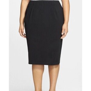 NWT Eileen Fisher Viscose Stretch Ponte Pencil Skirt Career Business Casual XS‎